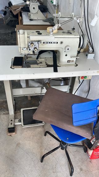 Maquina de coser industrial
