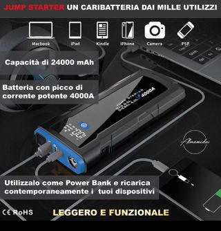 Booster piccoli FURGONI o AUTO 4000A