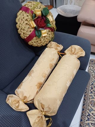 3 cuscini arredo 