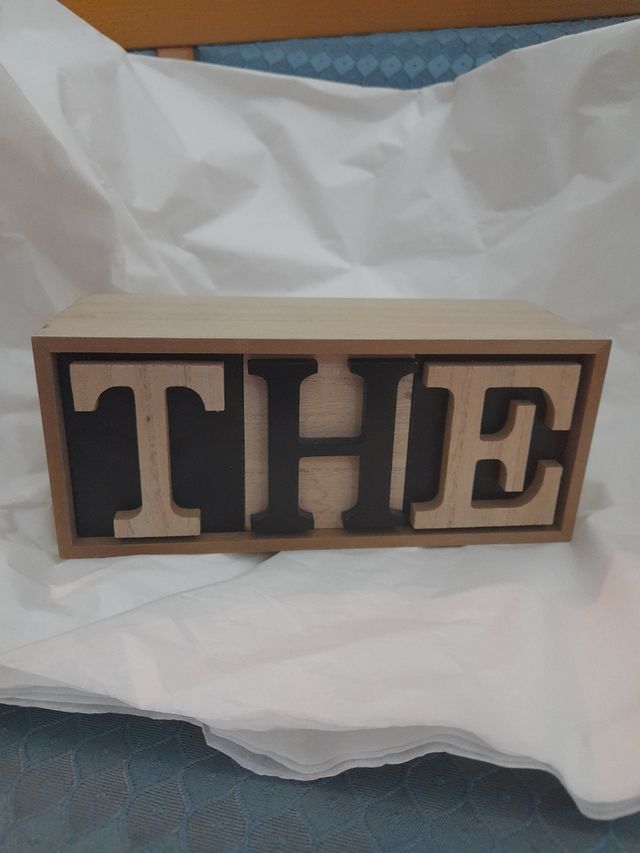 Scatola porta bustine da The