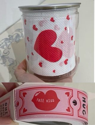 Carta igienica e ticket san Valentino