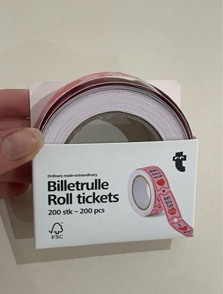 Carta igienica e ticket san Valentino