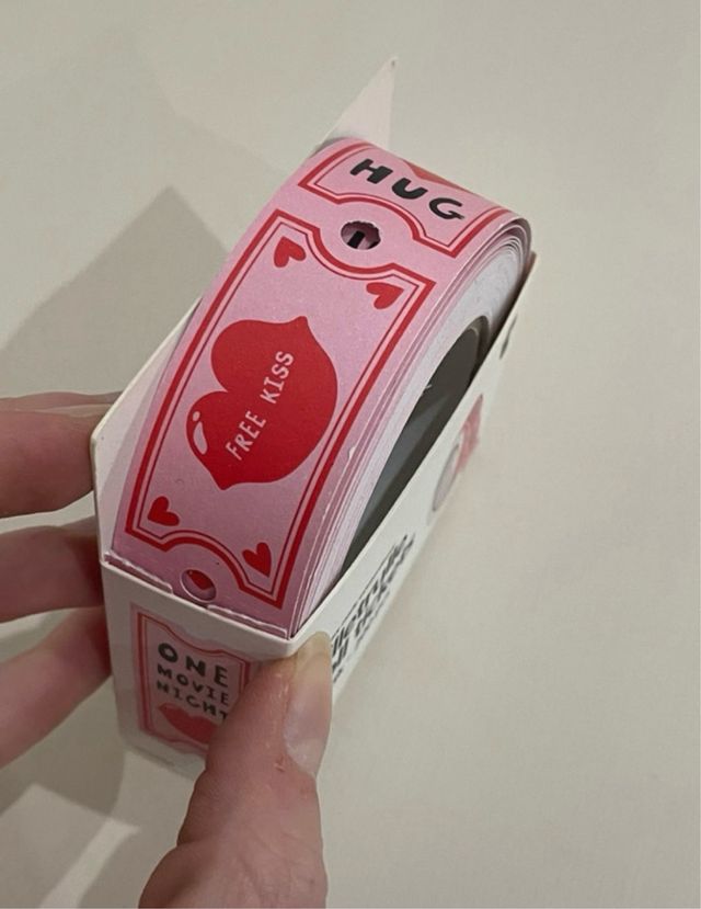 Carta igienica e ticket san Valentino