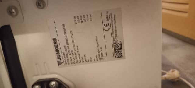 Calentador de gas natural