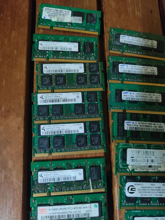 Lotto memorie RAM ddr2
