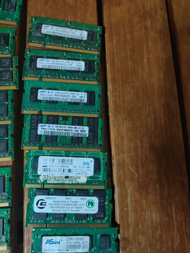 Lotto memorie RAM ddr2