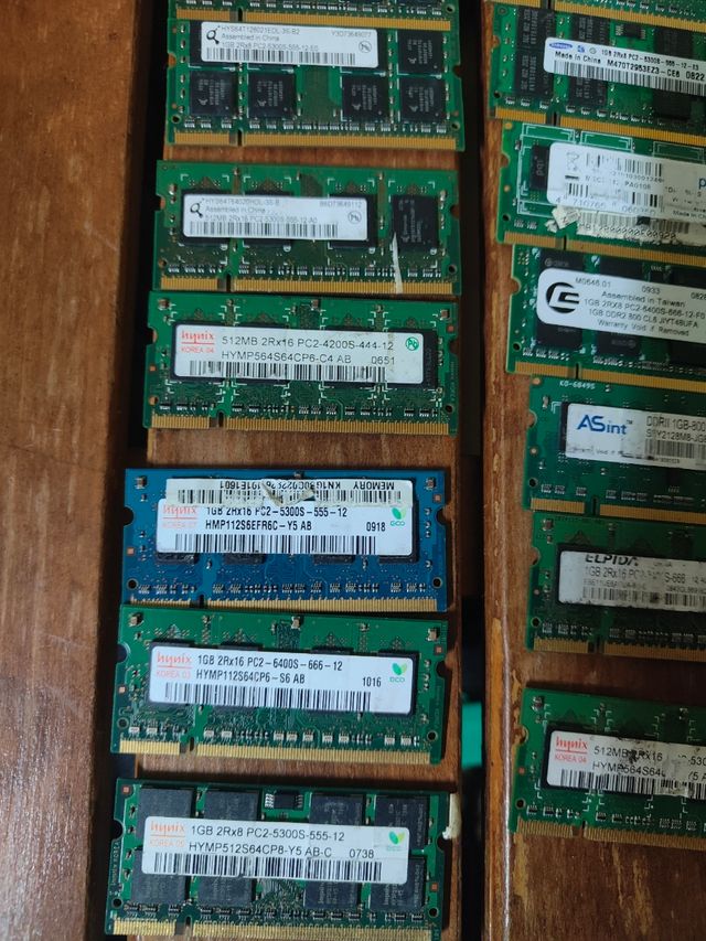 Lotto memorie RAM ddr2