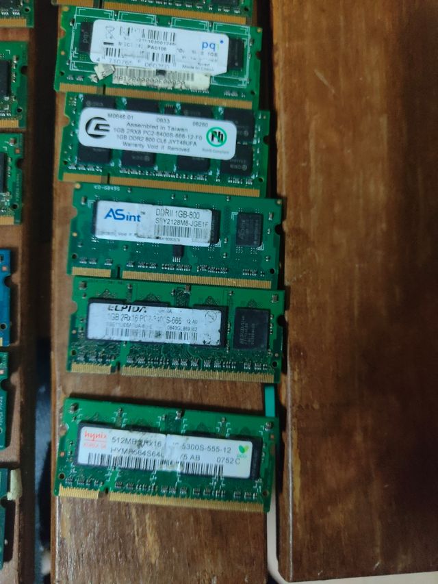 Lotto memorie RAM ddr2