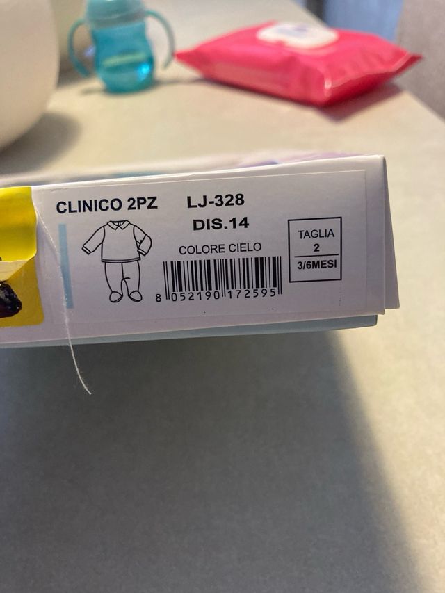 Clinico 2 pezzi, per maschietto, nuovo