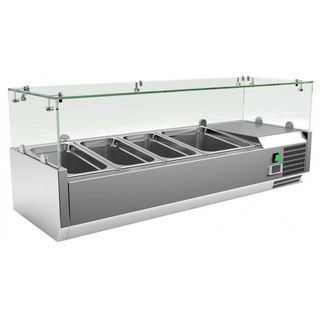 VITRINA 3 CUBETAS CON CÚPULA