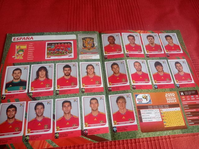 Album Sudáfrica mundial 2010