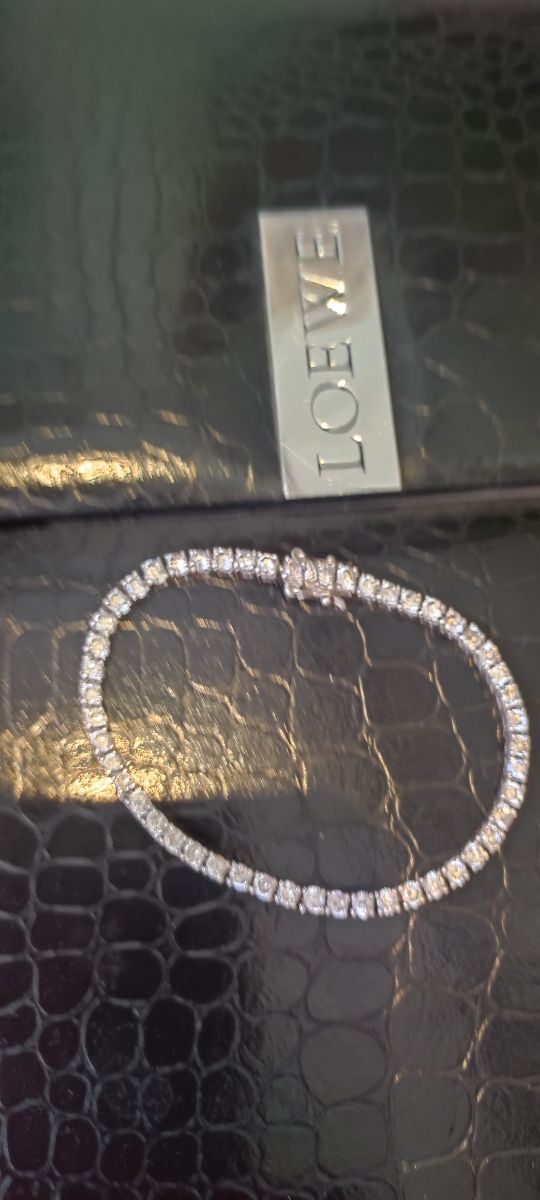 Pulsera plata Riviera