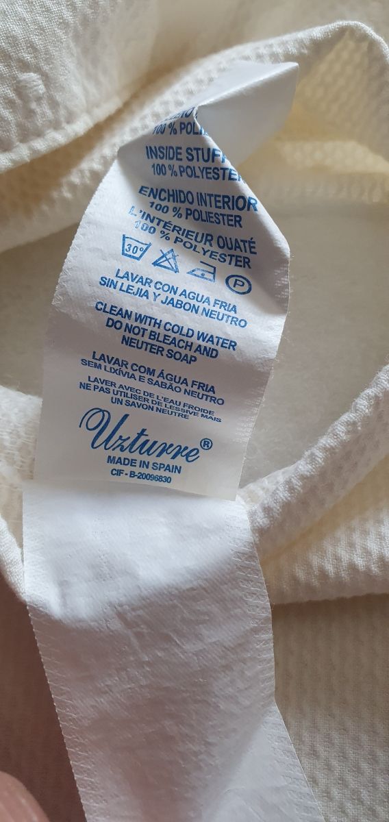 Colcha edredón capazo Uzturre