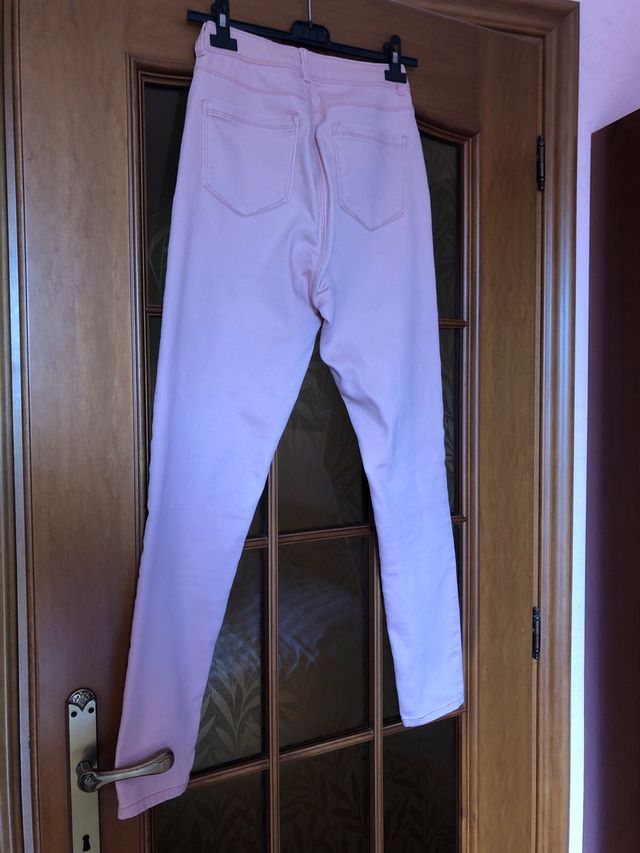 Jeans rosa antico taglia 44