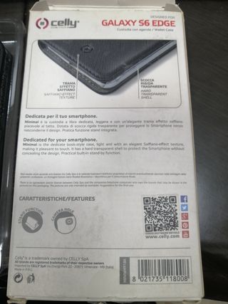 Cover libretto Samsung Galaxy s6 edge
