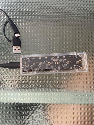 USB PCI Express SSD 250gb Kingstom + carcasa