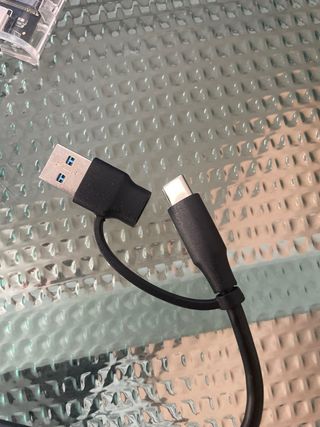 USB PCI Express SSD 250gb Kingstom + carcasa