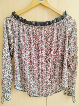 Blusa Lefties talla L escote barco