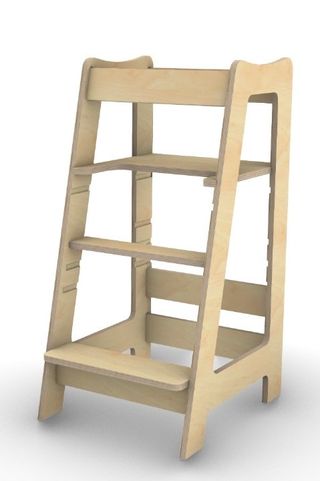 Montessori Nueva Torre de aprendizaje y Trona 2x1