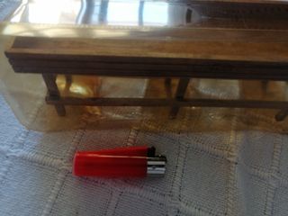 Mesa casita muñecas