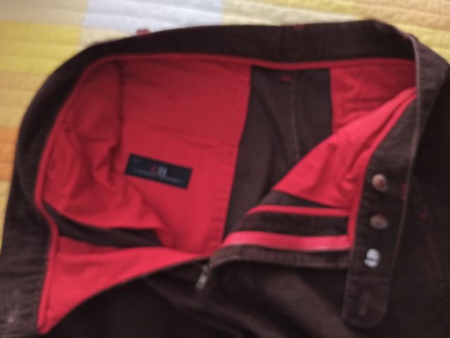 Pantalón pana fina Caballero