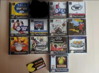 Lote 4 PS1 PLAYSTATION PSX