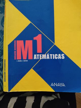 Matemáticas 1 ESO ANAYA