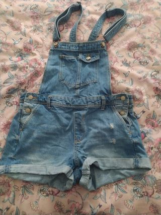 Peto vaquero Bershka talla S 