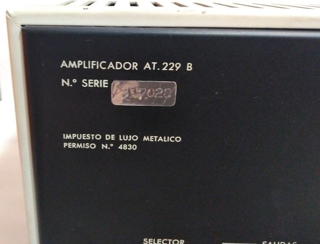 Amplificador VIETTA AT-229 B
