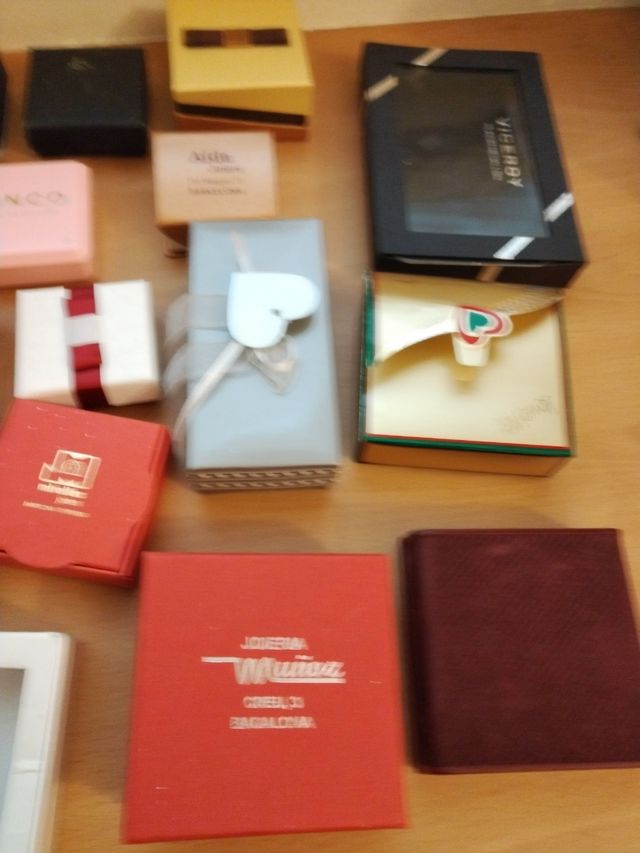 30 cajitas para joyas