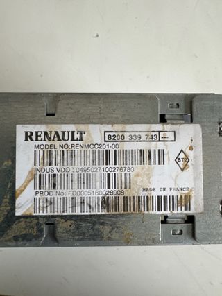 Sistema navegacion gps renault espace 4