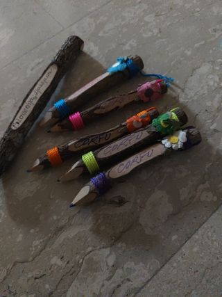 Matite in legno colorate