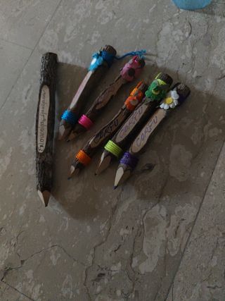 Matite in legno colorate