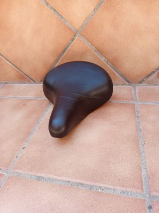 Sillin con amortiguador para bicicleta