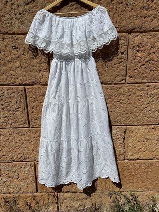 Vestido Ibicenco Perforado AZARA PARIS