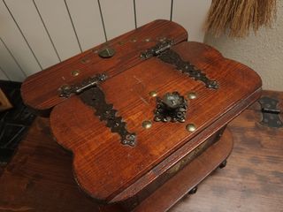Bauletto portagioie in legno artigianale