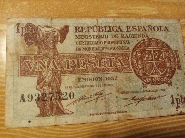 billetes republica española