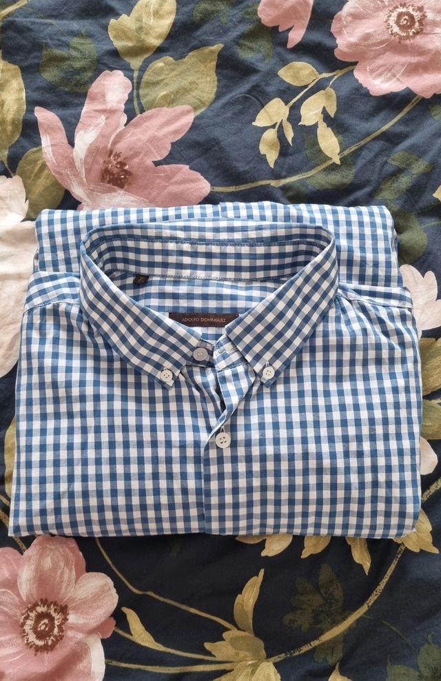 Camisa cuadros Adolfo Dominguez