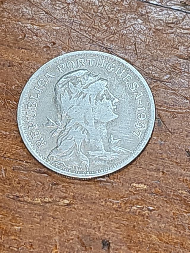 3 moedas 50 centavos 1947