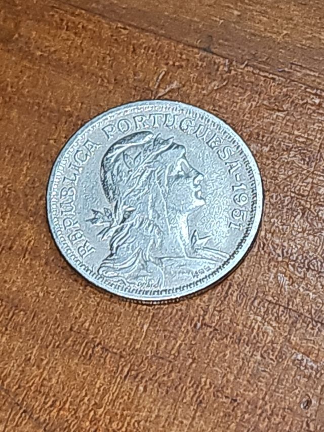 3 moedas 50 centavos 1947