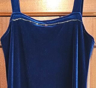 Vestido de fiesta azul 