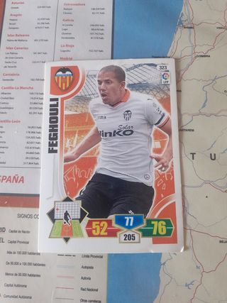 Cromo Feghouli Adrenalyn 2013-2014