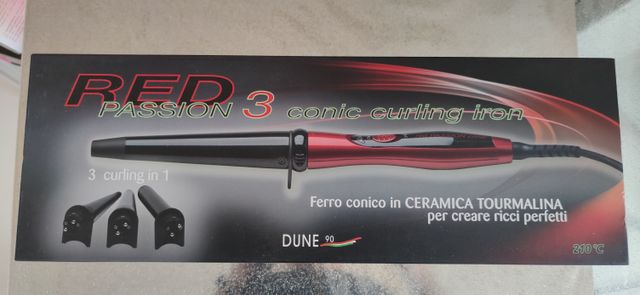 Ferro conico arricciacapelli in ceramica