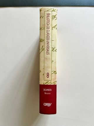 Vendo libro nuevo "Decamerón" de Boccaccio