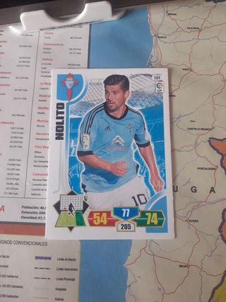 Cromo Nolito Adrenalyn 2013-2014