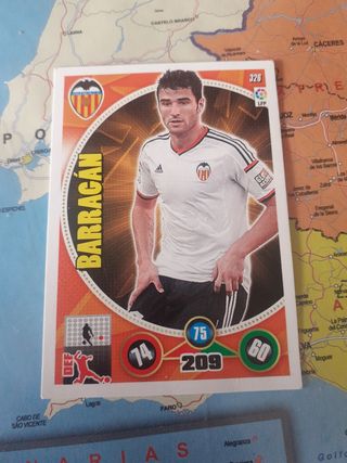 Cromo Barragán Adrenalyn 2014-2015