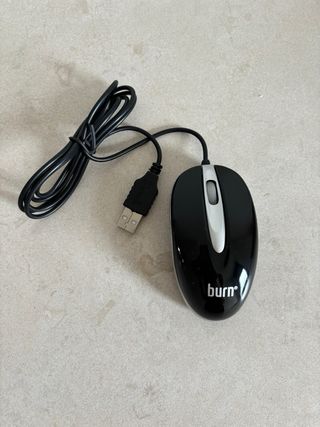 Ratón ordenador pequeño Burn