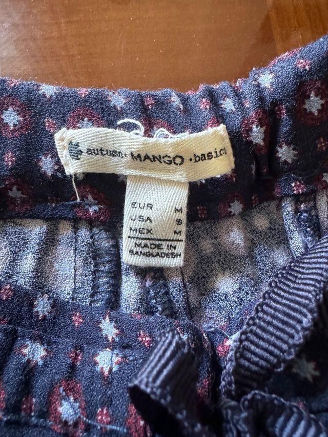 Pantalon mujer mango