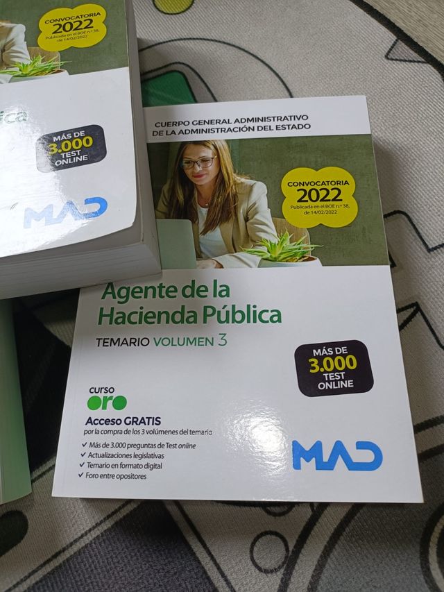 Temario Completo Agente de Haciend MAD