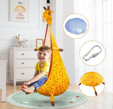 Silla oscilante jirafa